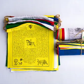 Small color prayer flag 