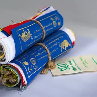 Small color prayer flag 