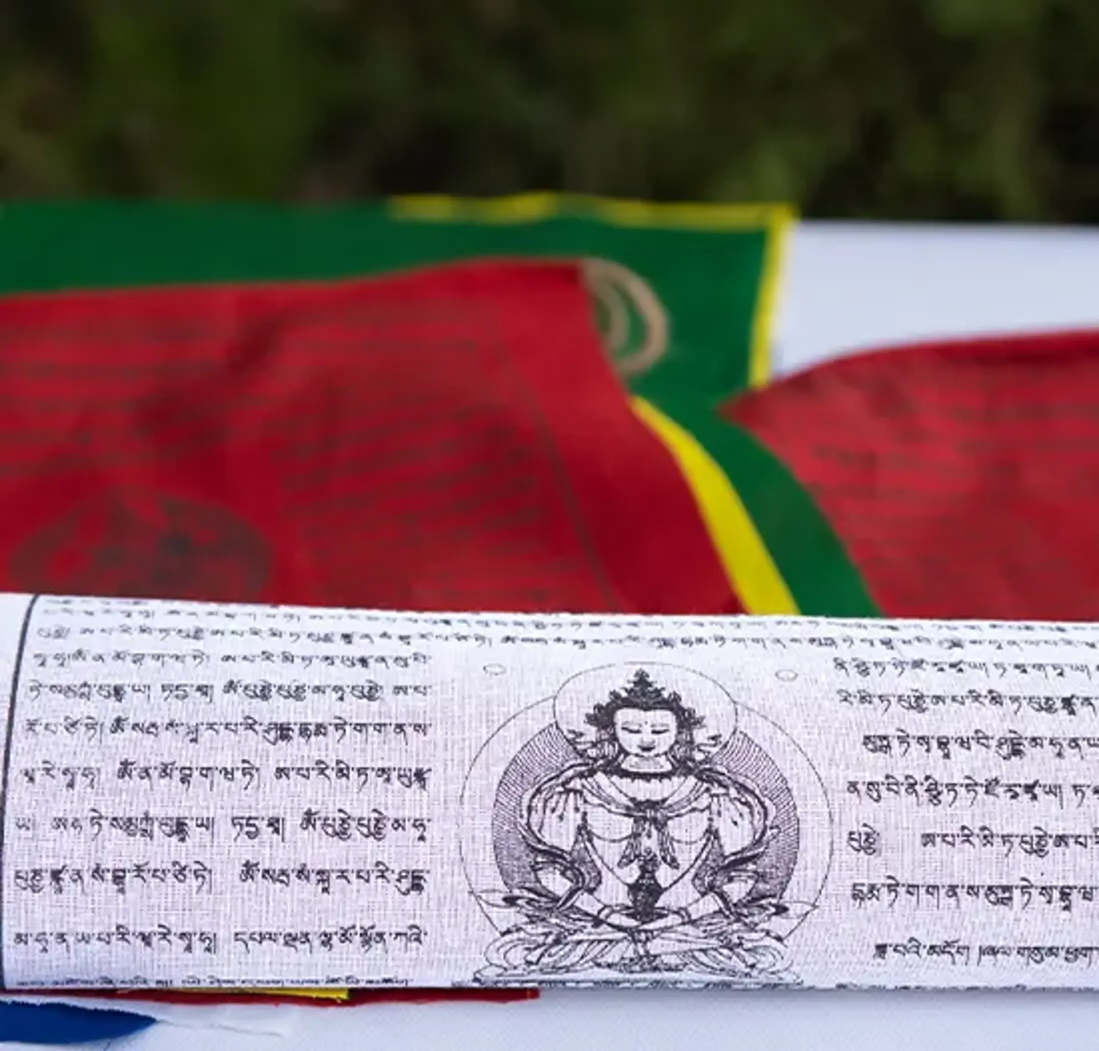 Small color prayer flag 