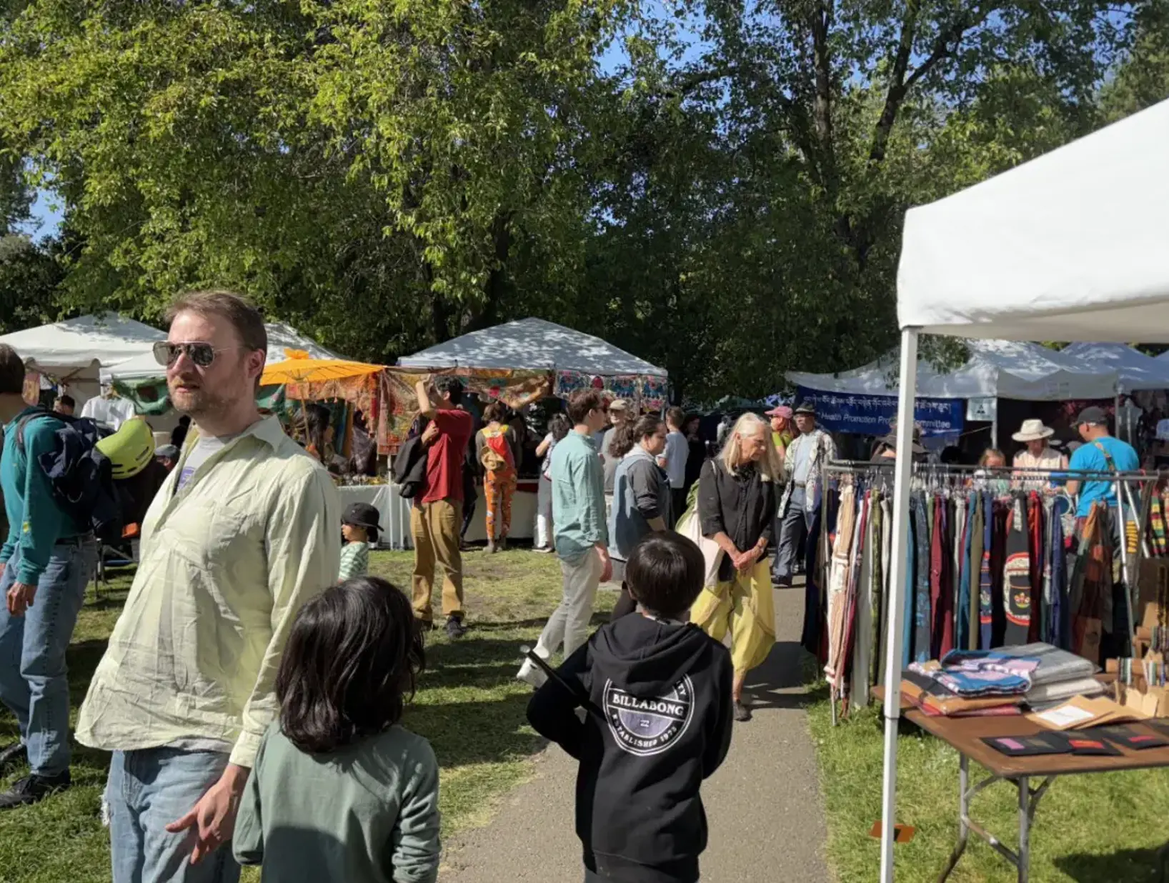 Drokpo Mercantile at the Himalayan Fair in Berkeley