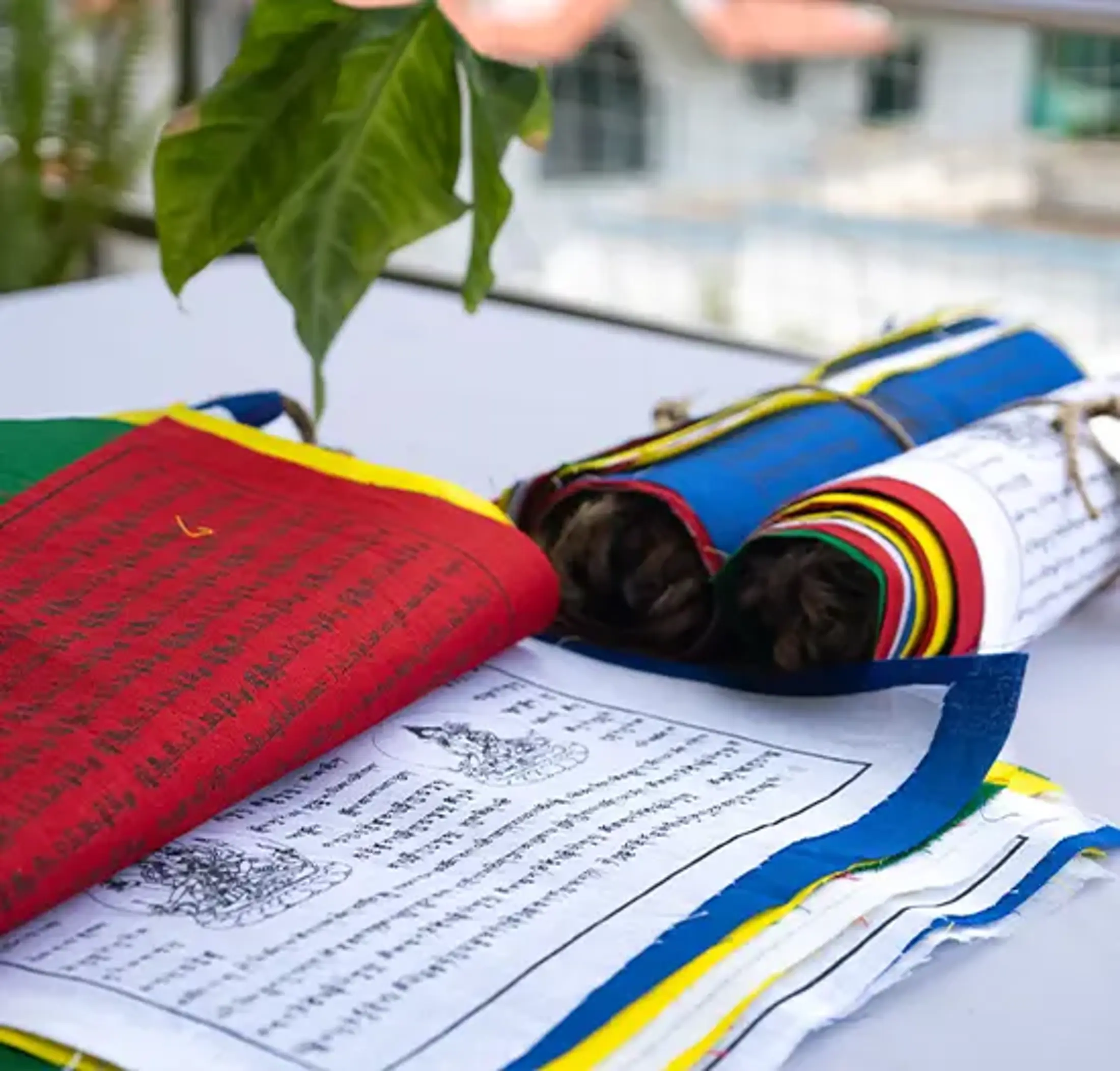Small color prayer flag 