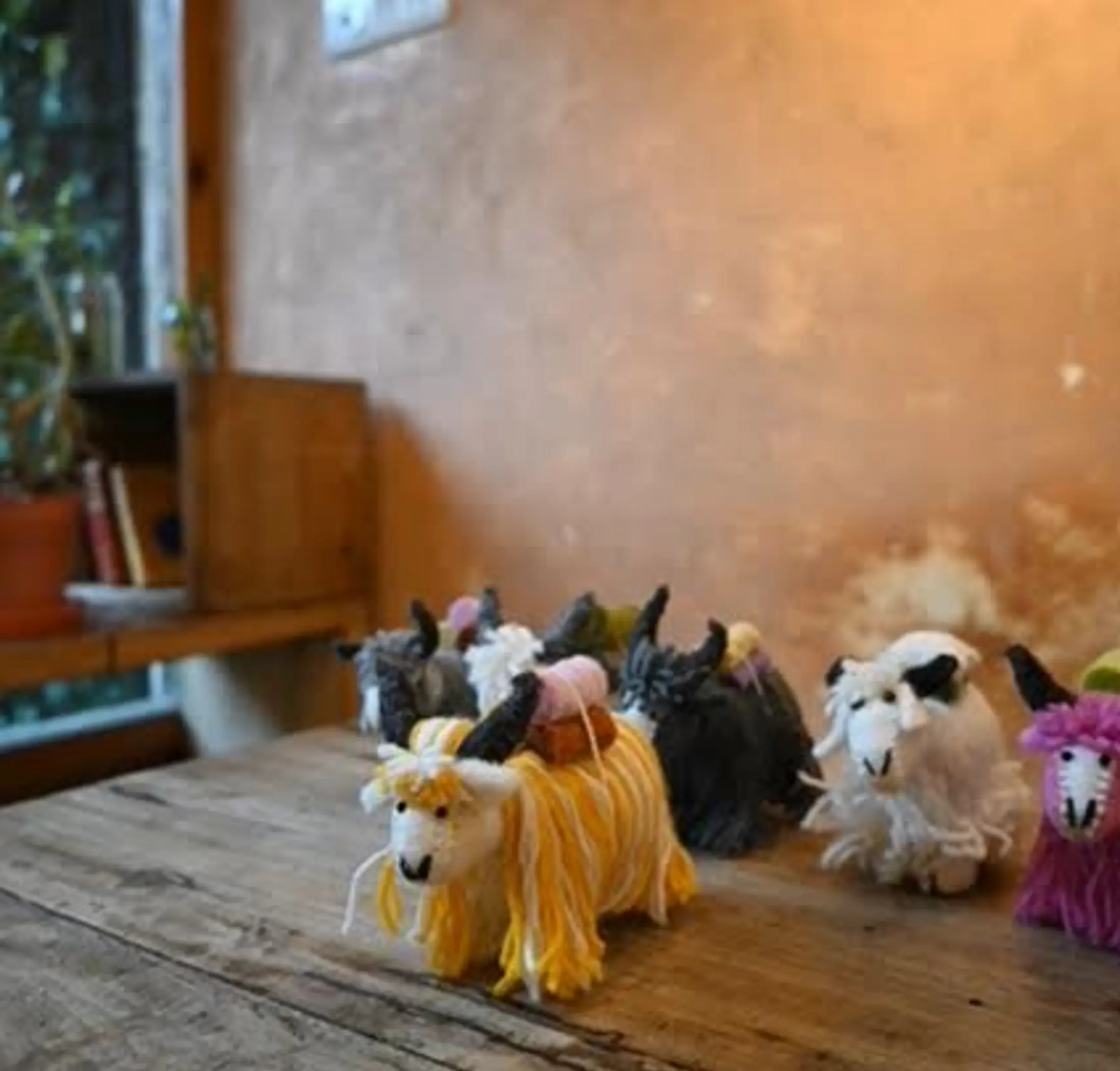 Felted Yak Wool Doll