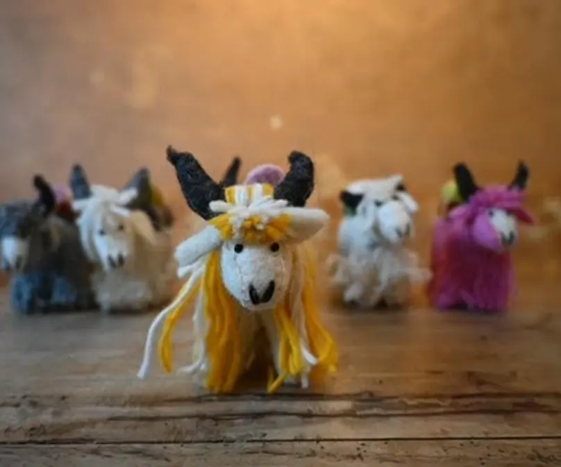 Felted Wool doll