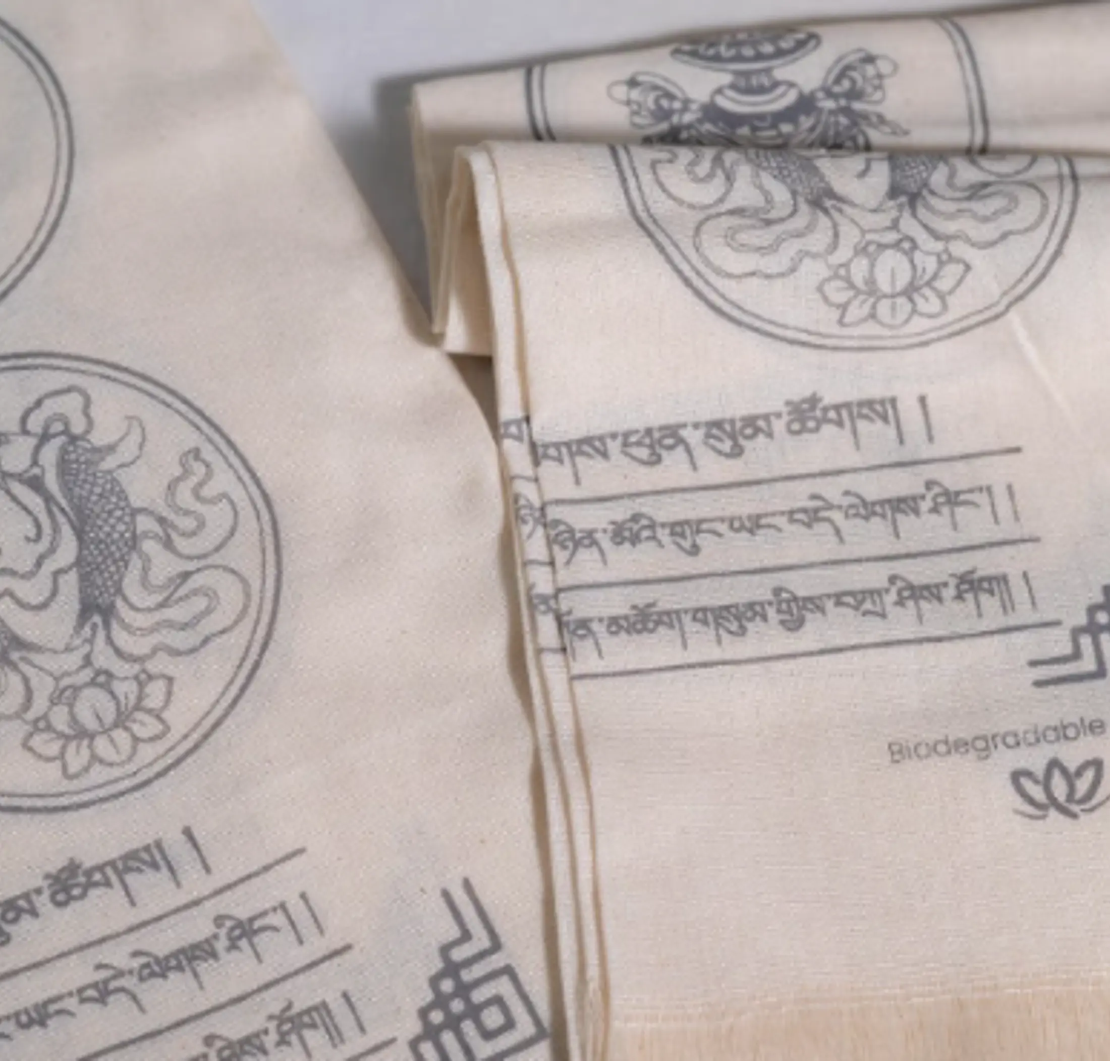 Grey bio-degradable khada 