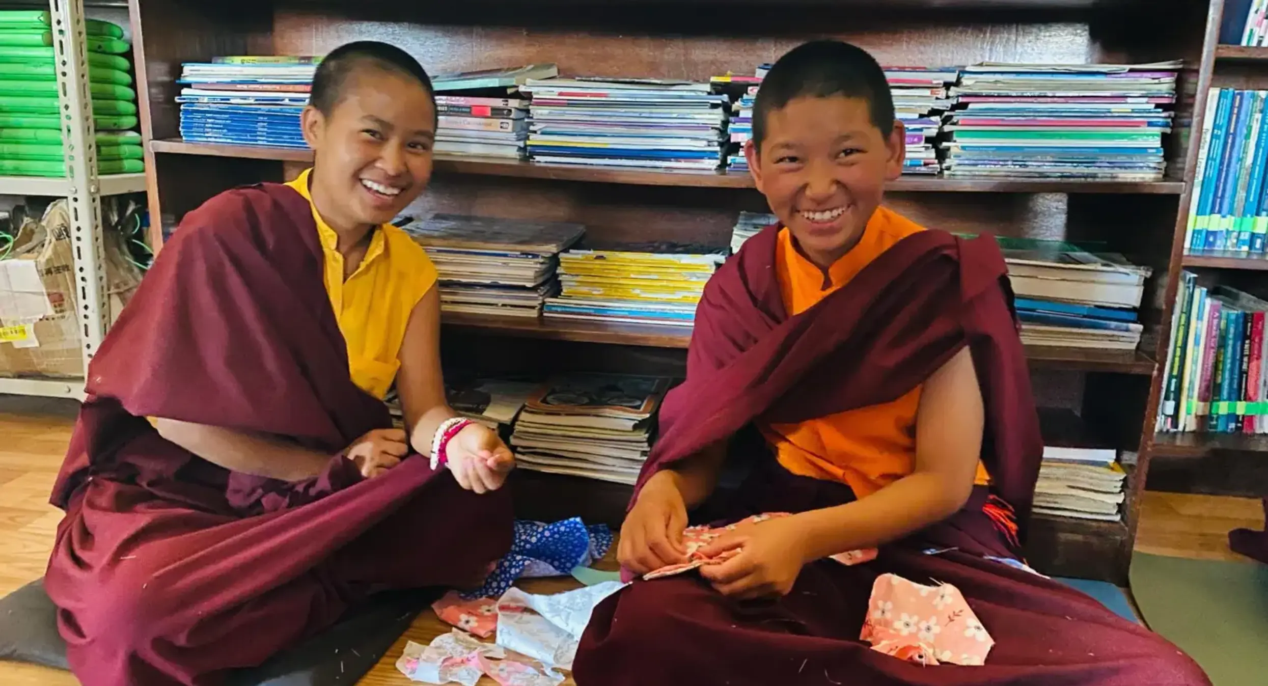 Empowering Young Nuns with Menstrual Hygiene Management (MHM) and Pad-Making Workshop