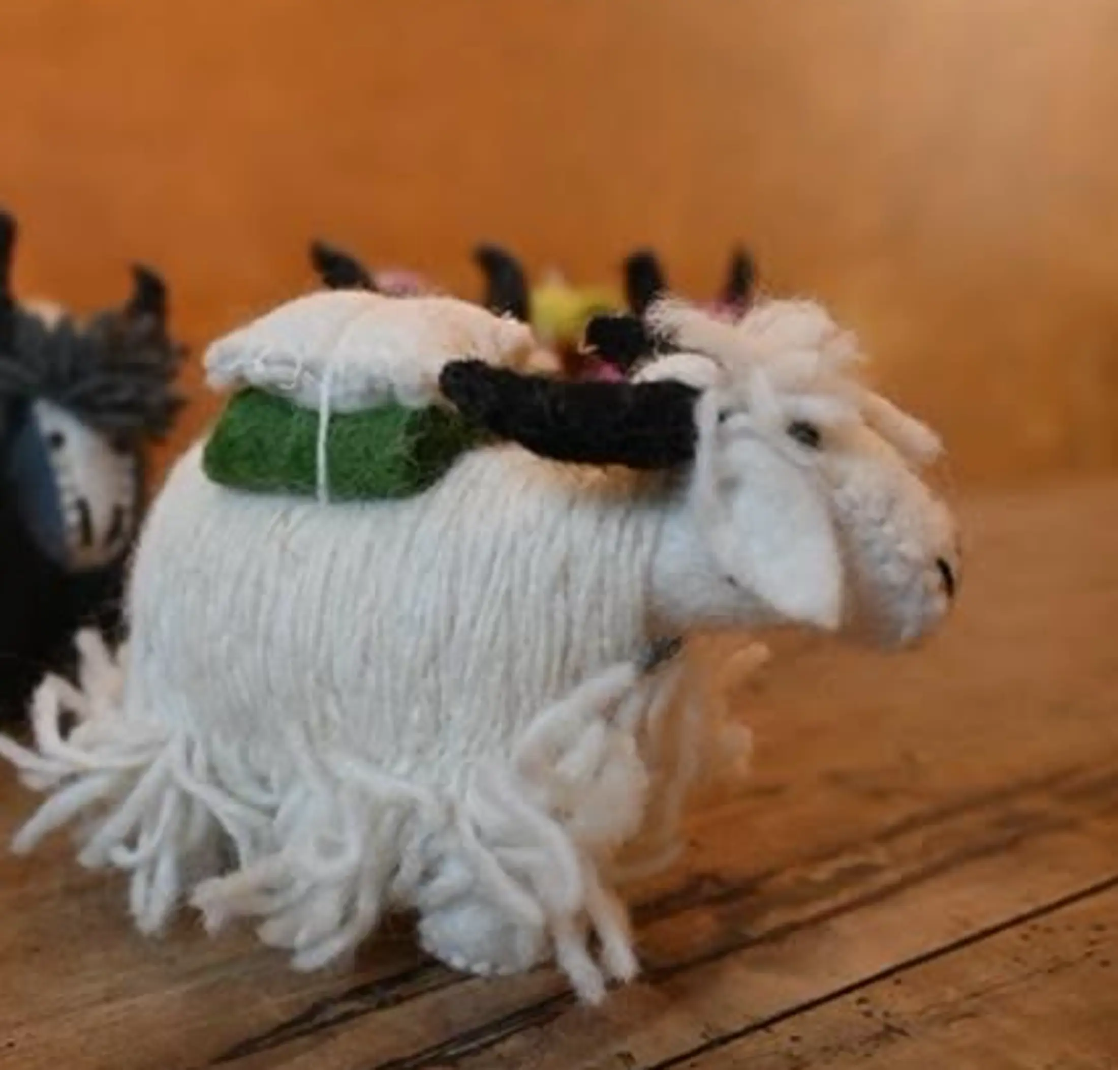 Felted Yak Wool Doll
